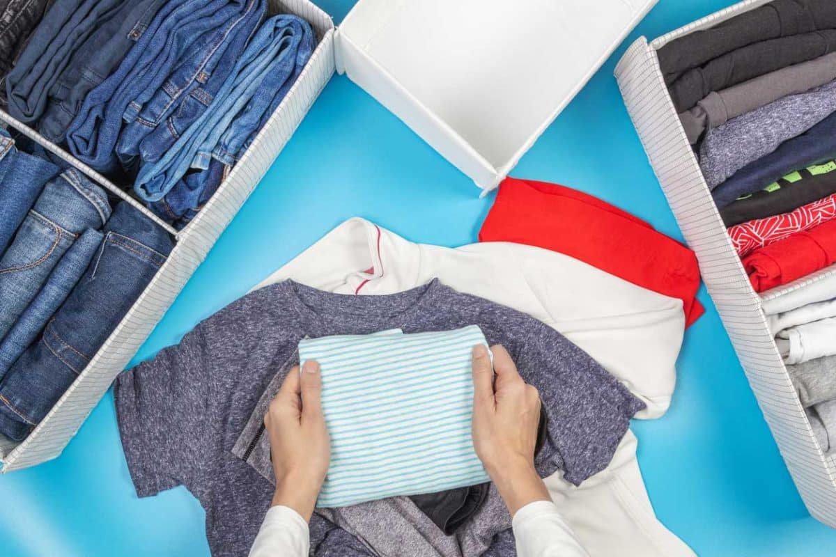 Pliage et rangement du linge